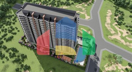 Квартири в споруджуваному комплексі в районі Томюк