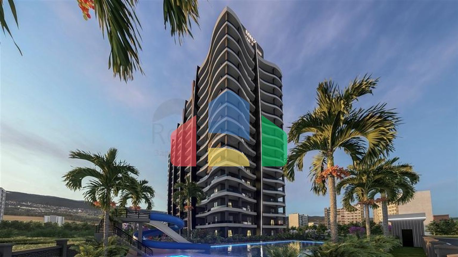 Квартири в споруджуваному комплексі в районі Томюк