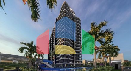 Квартири в споруджуваному комплексі в районі Томюк