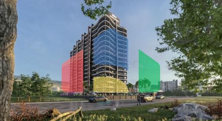 Квартири в споруджуваному комплексі в районі Томюк