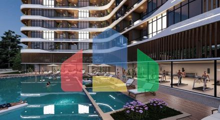 Розкішний проект на стадії будівництва в районі Аяш в 150 метрах від моря Розкішний проект на стадії будівництва в районі Аяш в 150 метрах від моря