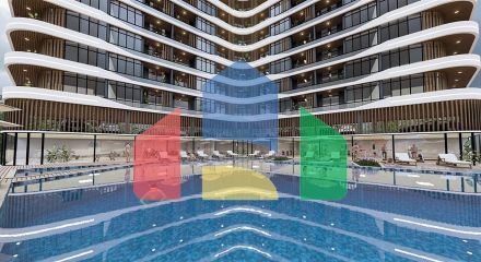 Розкішний проект на стадії будівництва в районі Аяш в 150 метрах від моря Розкішний проект на стадії будівництва в районі Аяш в 150 метрах від моря