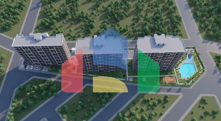 Квартиры в строящемся комплексе с богатой инфраструктурой в районе Эрдемли