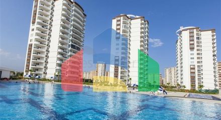 Просторные квартиры в готовом комплексе в 200 метрах от моря в районе Эрдемли