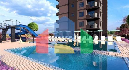 Apartments in a complex under construction in the Cheshmeli neighborhood