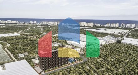 Apartments in a complex under construction in the Cheshmeli neighborhood