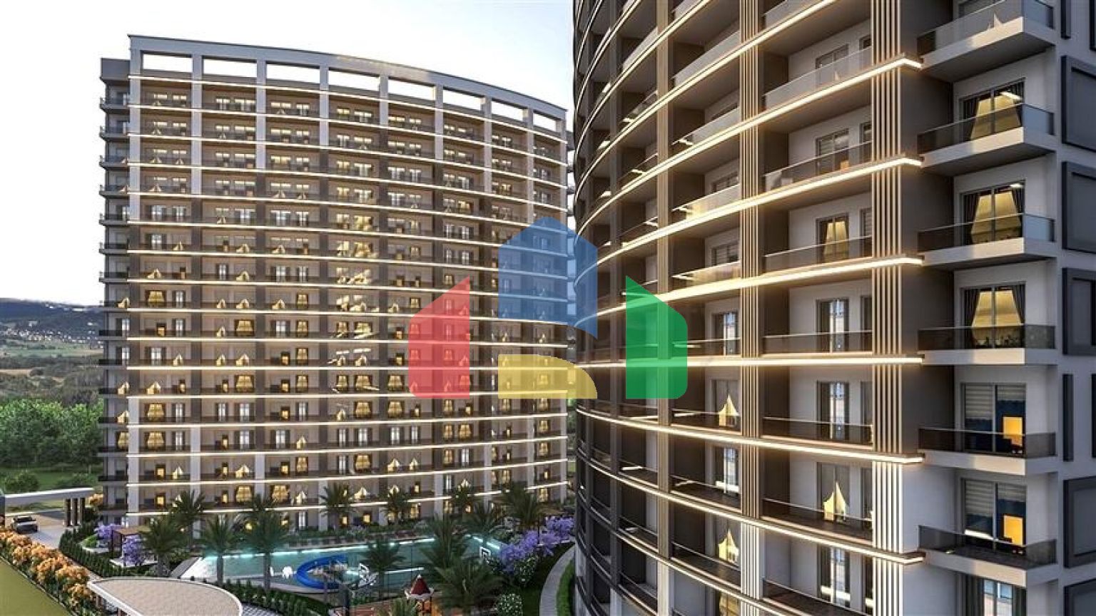 Квартиры с отельной инфраструктурой в районе Эрдемли