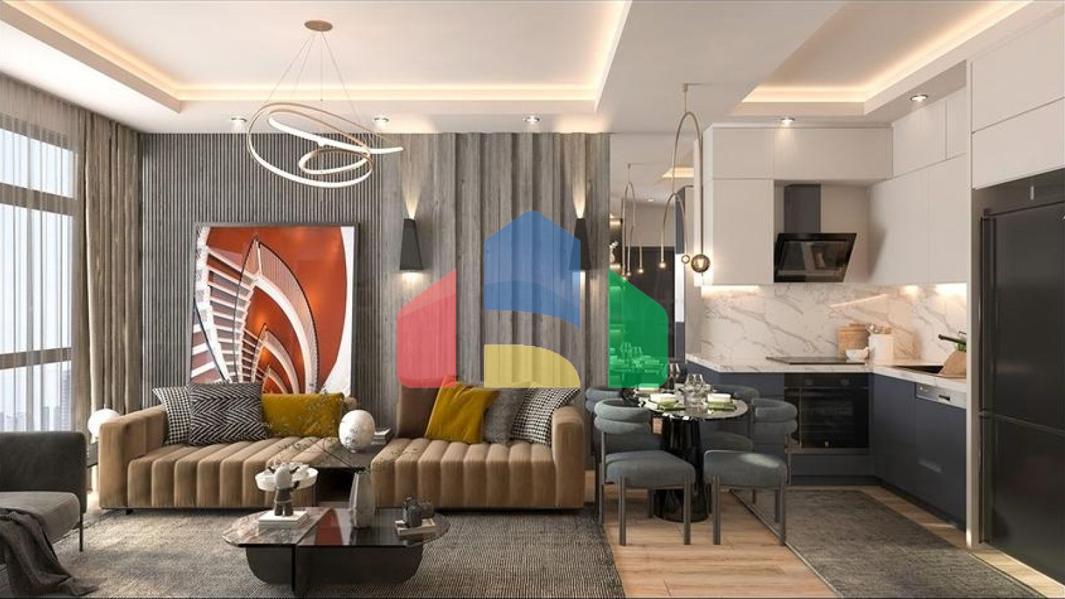 Инвестиционный проект в 400 м от моря в районе Эрдемли