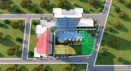 Инвестиционный проект в 400 м от моря в районе Эрдемли