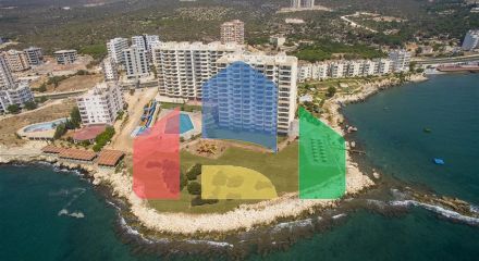 Квартири в готовому комплексі в 110 метрах від моря в районі Аяш-Ердемлі
