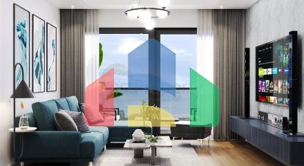 Квартири в новому споруджуваному проекті в районі Томюк в 350 метрах від моря