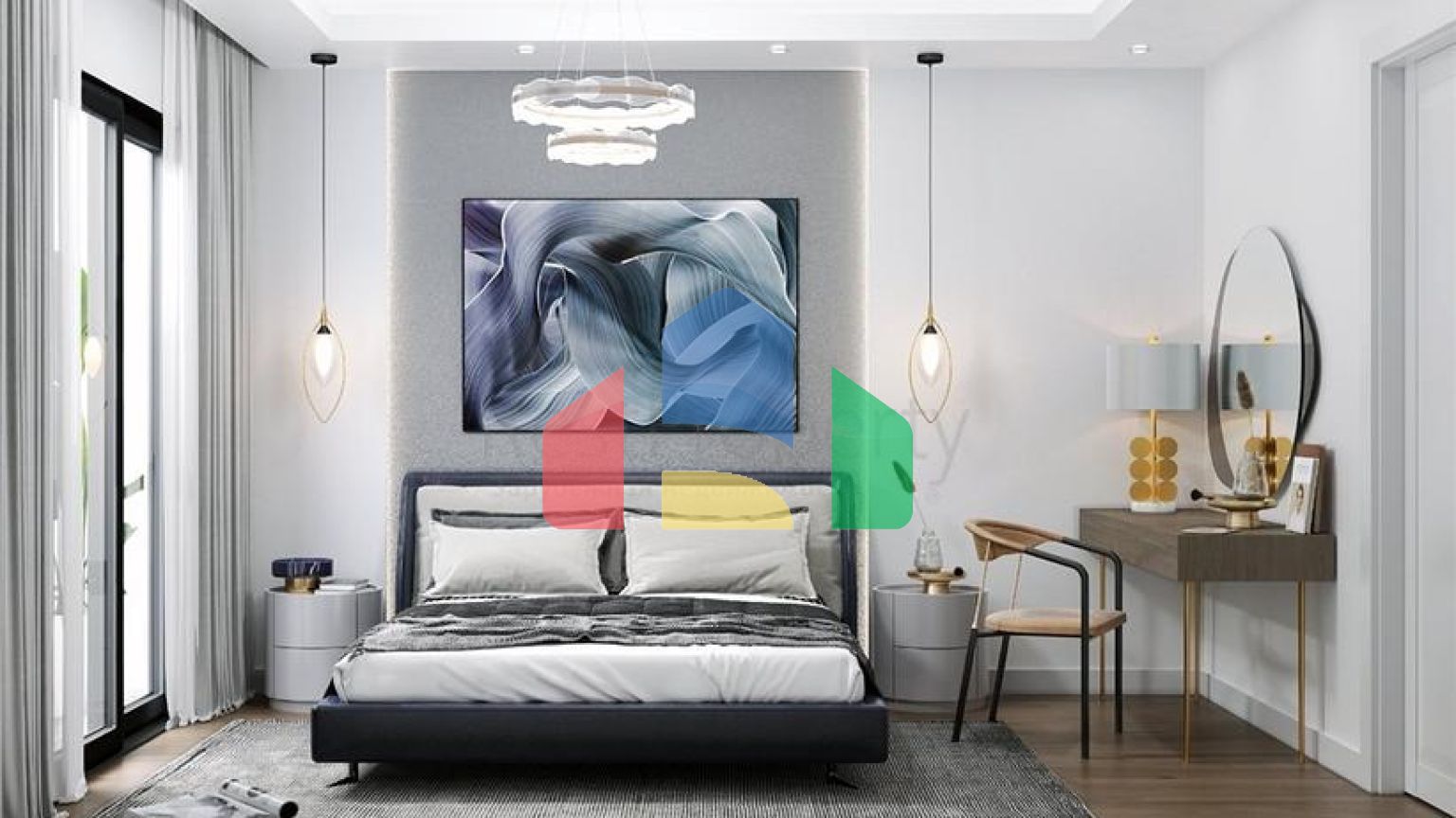 Квартири в новому споруджуваному проекті в районі Томюк в 350 метрах від моря