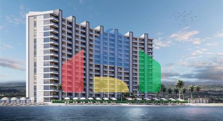 An investment project on the first coastline in the Erdemli area