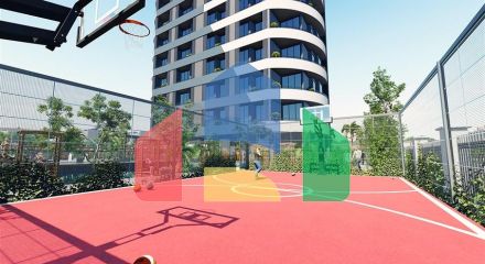 Жилой комплекс с минимальной инфраструктурой в Мерсине