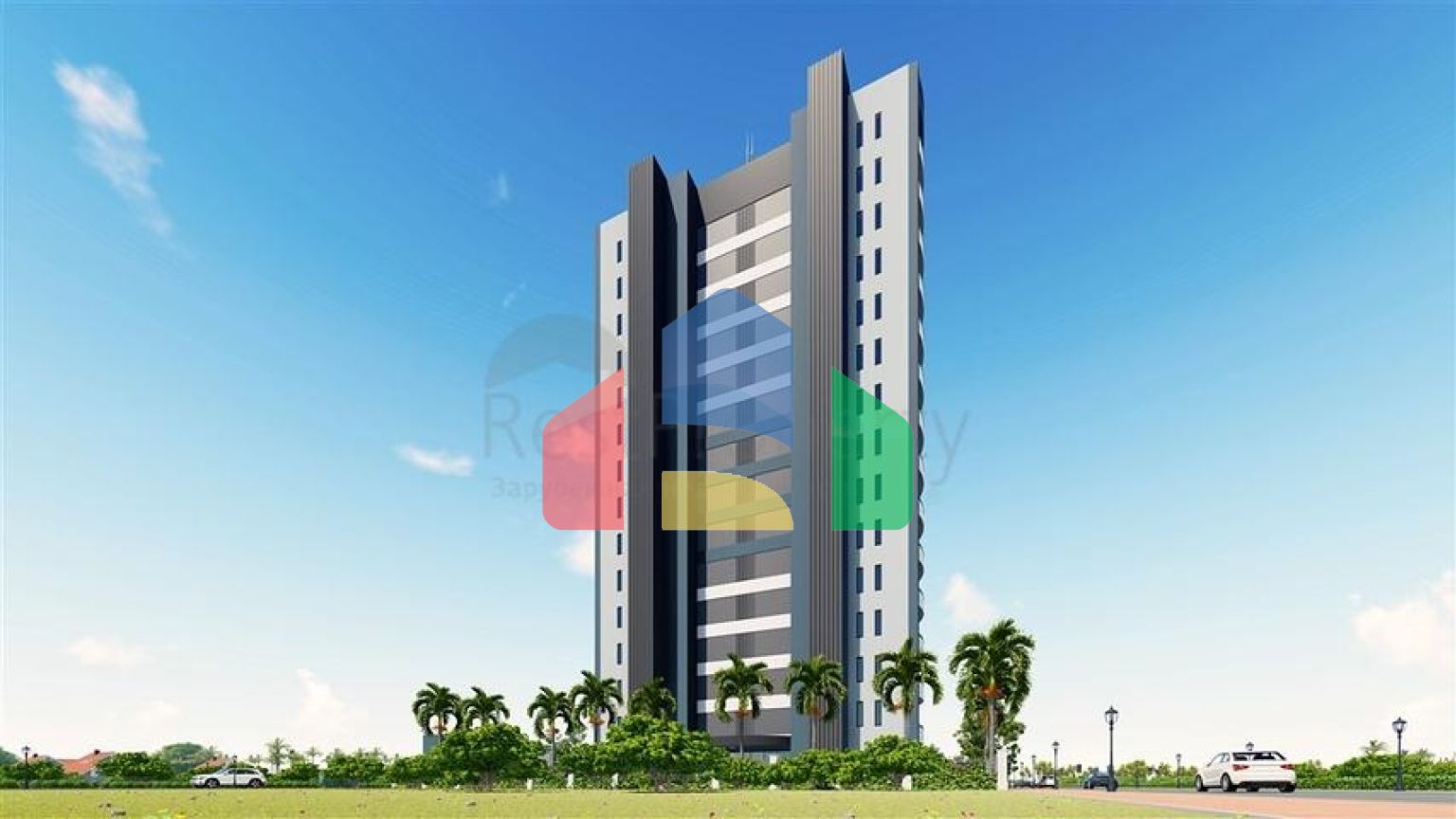 Жилой комплекс с минимальной инфраструктурой в Мерсине