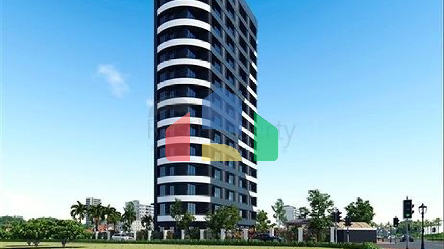 Жилой комплекс с минимальной инфраструктурой в Мерсине