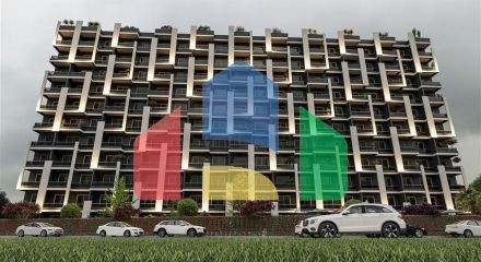 An investment project under construction in the Kocahasanli district