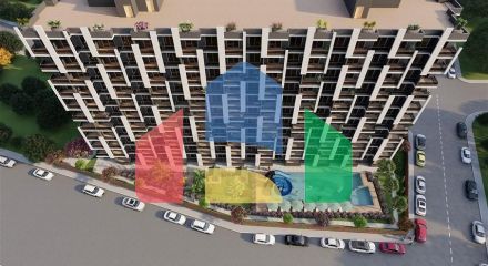 An investment project under construction in the Kocahasanli district