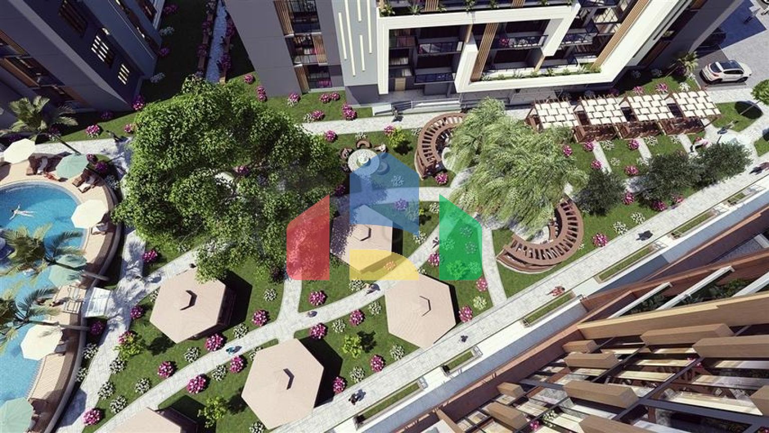 Масштабний проект готельної концепції в районі Томюк в 500м від моря