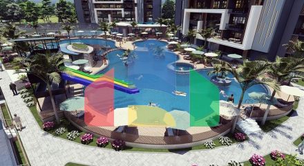 Масштабний проект готельної концепції в районі Томюк в 500м від моря