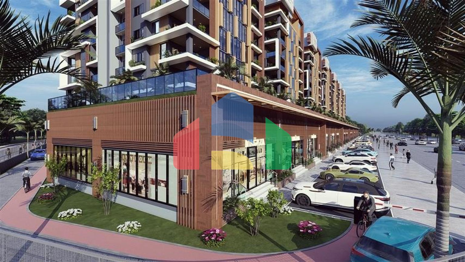 Масштабний проект готельної концепції в районі Томюк в 500м від моря