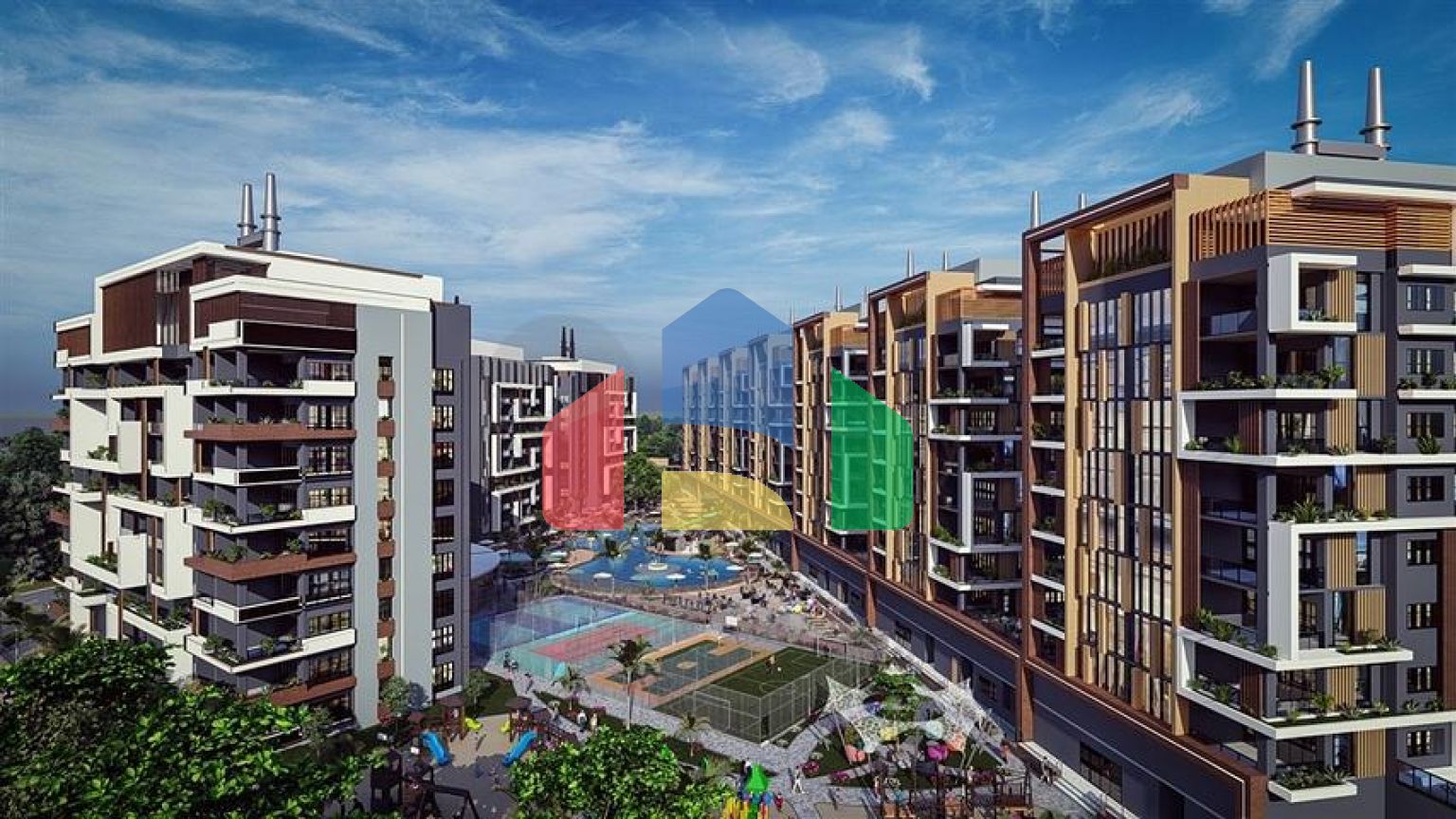 Масштабний проект готельної концепції в районі Томюк в 500м від моря