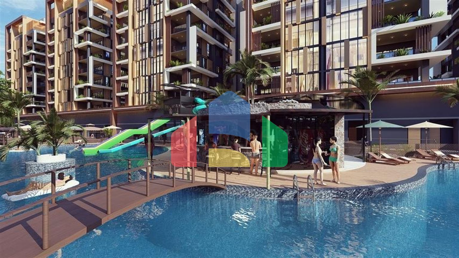 Масштабний проект готельної концепції в районі Томюк в 500м від моря