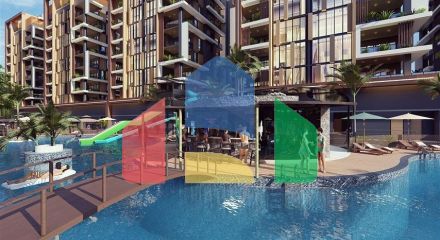 Масштабний проект готельної концепції в районі Томюк в 500м від моря