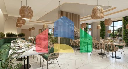 Комплекс на завершальній стадії будівництва в 150 метрах від моря