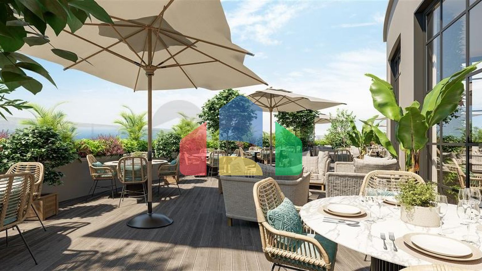 Комплекс на завершальній стадії будівництва в 150 метрах від моря