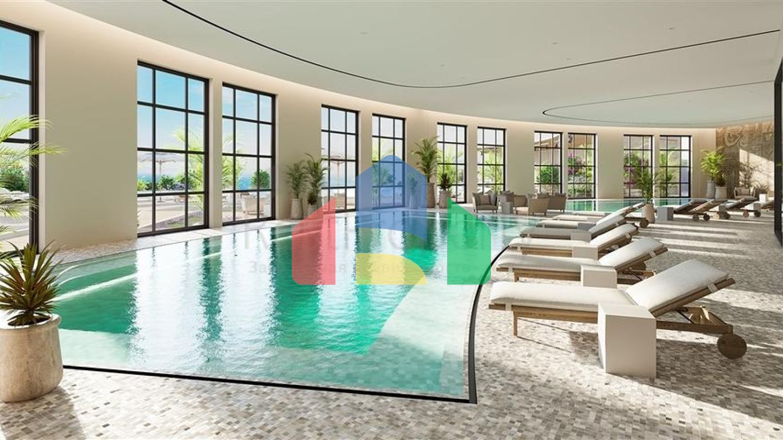 Комплекс на завершальній стадії будівництва в 150 метрах від моря