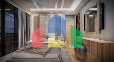 Apartments for sale under construction in Erdemli district