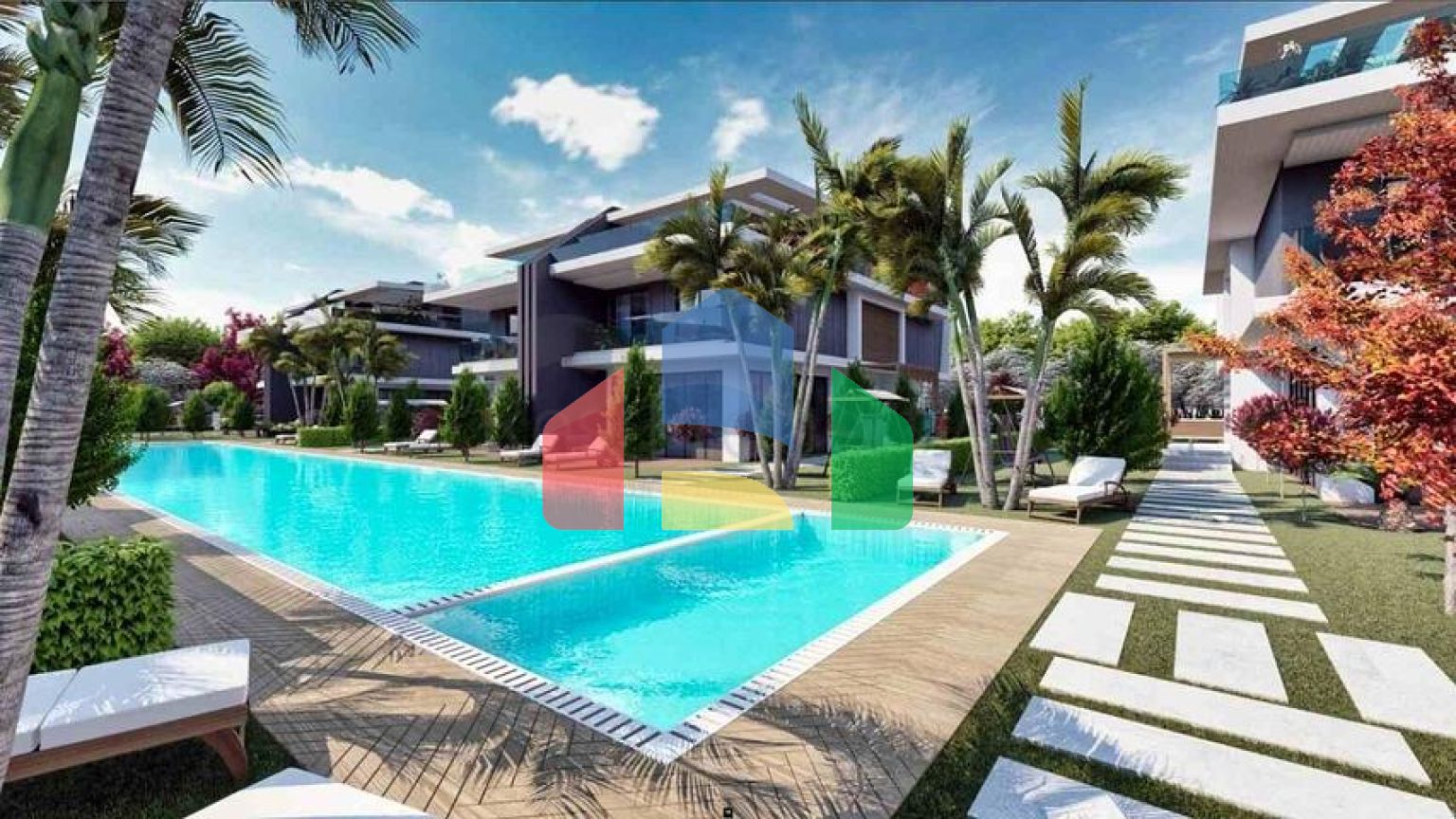 Вілла в комплексі район Дошемеалти-Анталія