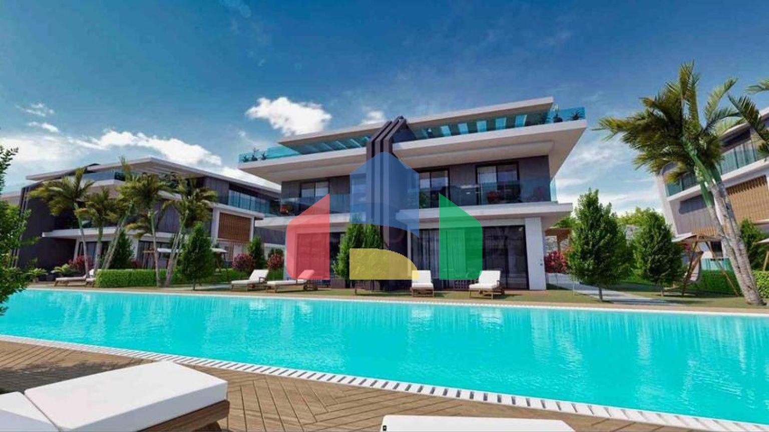 Вілла в комплексі район Дошемеалти-Анталія