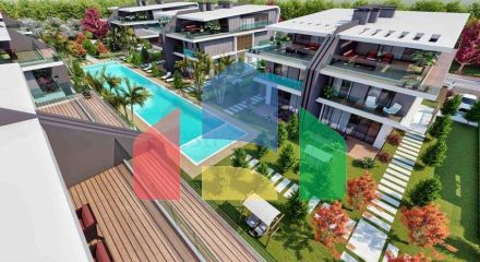 Вілла в комплексі район Дошемеалти-Анталія