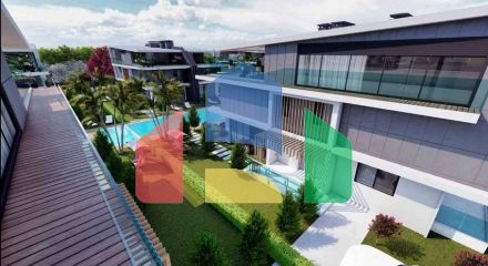 Вілла в комплексі район Дошемеалти-Анталія