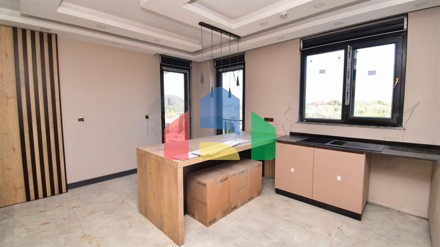 Вілла планування 5 + 1 в районі Дошемеалти - Анталія