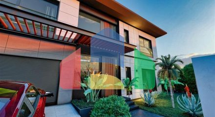 Вилла планировки 4+1 в районе Дошемеалты - Анталия