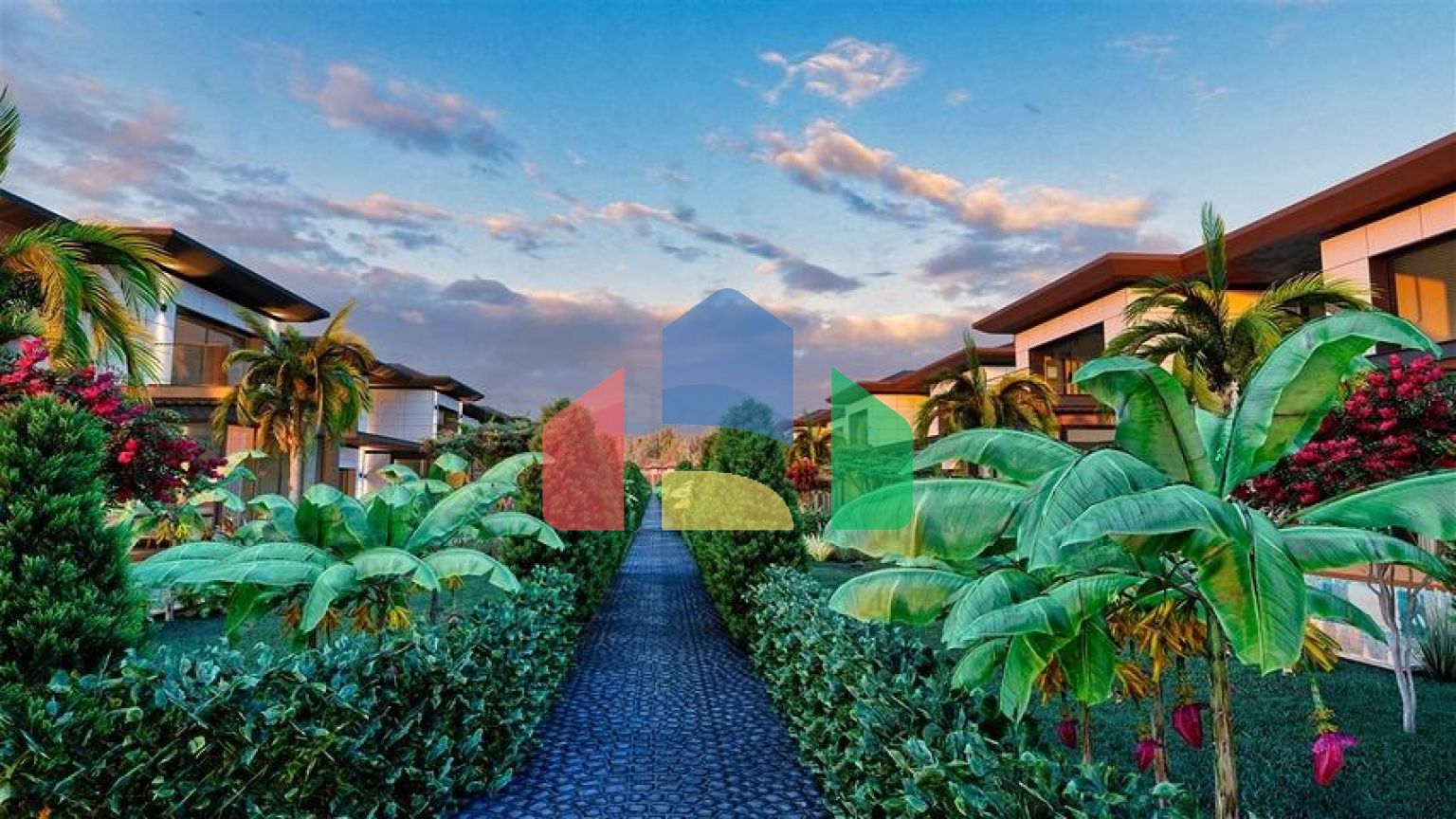 Вилла планировки 4+1 в районе Дошемеалты - Анталия