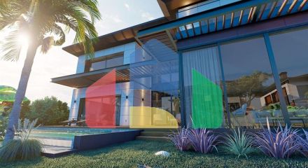 Вилла планировки 4+1 в районе Дошемеалты - Анталия