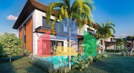 Вилла планировки 4+1 в районе Дошемеалты - Анталия