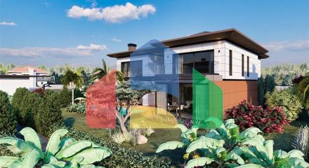 Вилла планировки 4+1 в районе Дошемеалты - Анталия