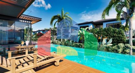 Вилла планировки 4+1 в районе Дошемеалты - Анталия