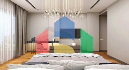 Вилла планировки 4+1 в районе Дошемеалты - Анталия