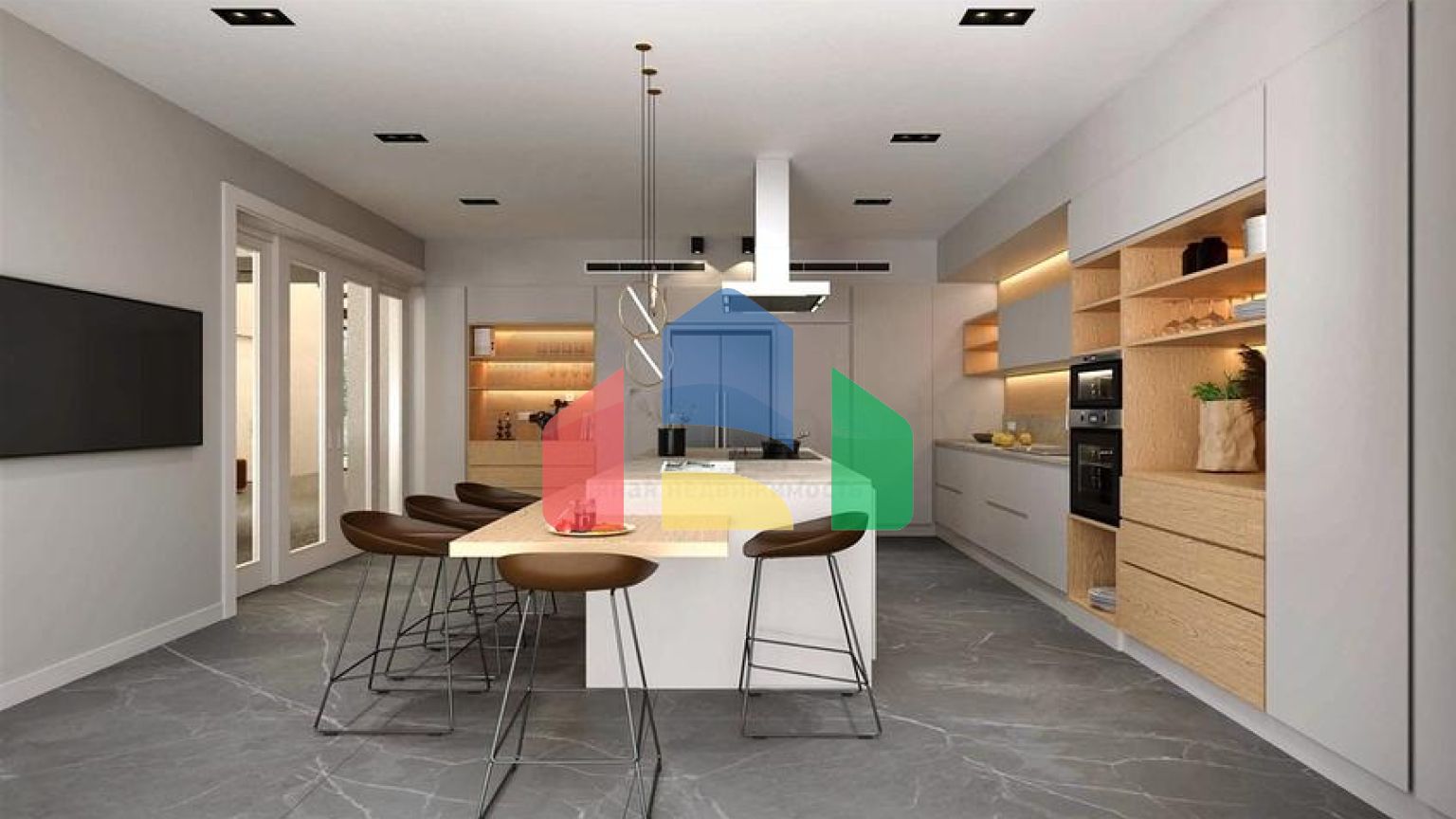 Вилла планировки 4+1 в районе Дошемеалты - Анталия