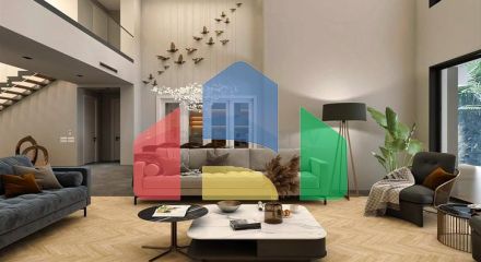 Вилла планировки 4+1 в районе Дошемеалты - Анталия