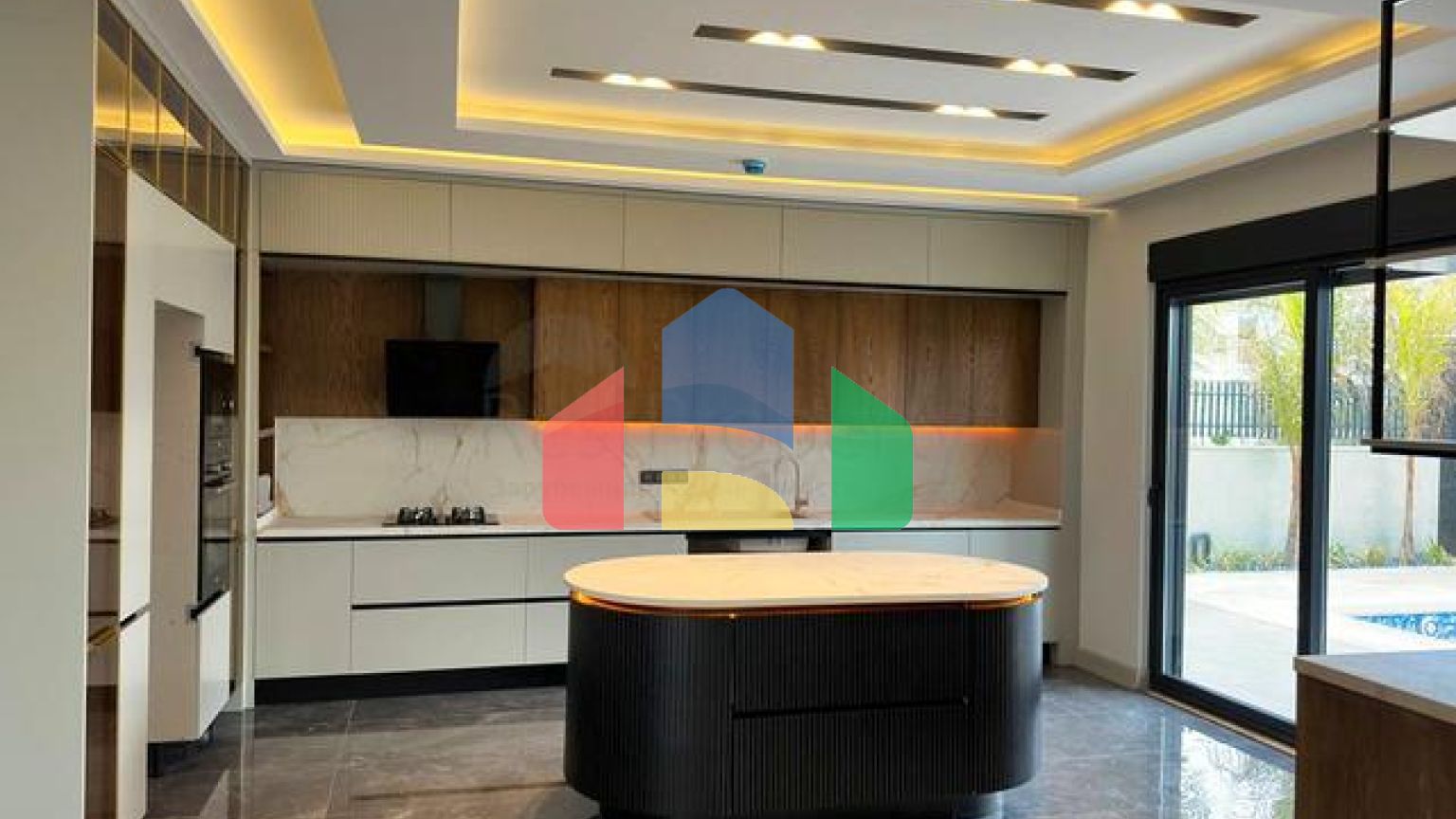 Вілла планування 5 + 1 в районі Дошемеалти - Анталія