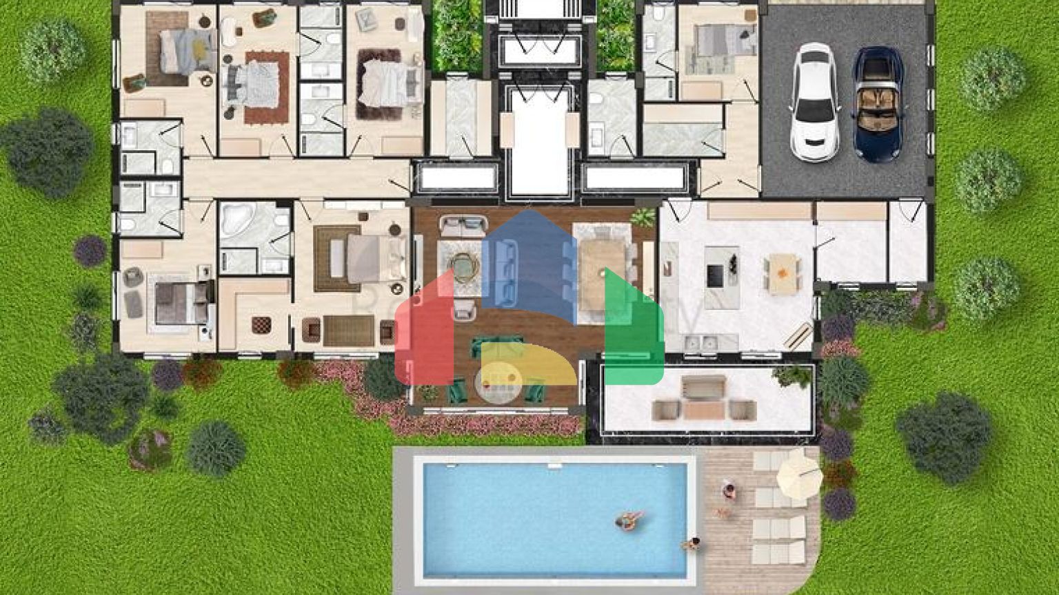 Вілли преміум класу в районі Дошемеалти-Анталія