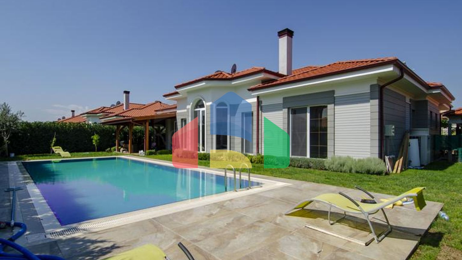 Вилла планировки 4+2 в районе Дошемеалты - Анталия