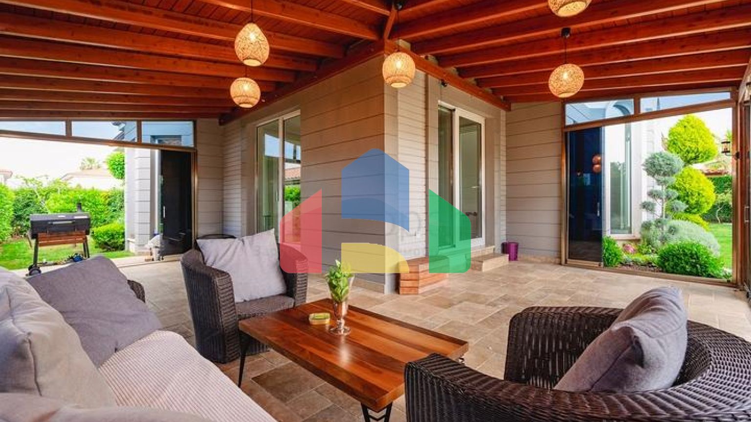 Вилла планировки 4+2 в районе Дошемеалты - Анталия